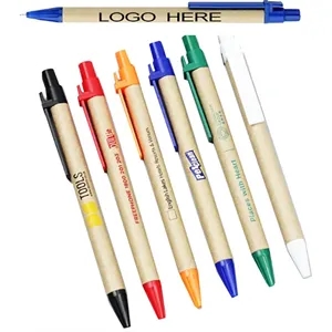 Eco-friendly Paper Ballpoint Pen