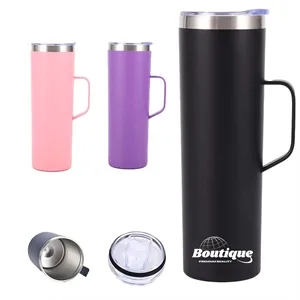 Stainless Steel Insulated Coffee Mug with Handle