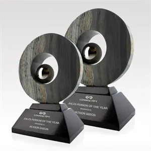 Slate Ace Award - Multi-Colored with Stainless Accent