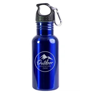 Prime Line 17oz Stainless Steel Adventure Water Bottle Wi...