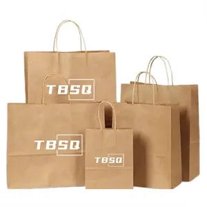 Kraft Paper Shopper Bag