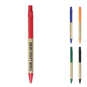 Eco-Friendly Retractable Ballpoint Pen