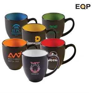 15 oz. Two Tone Matted Bistro Mug