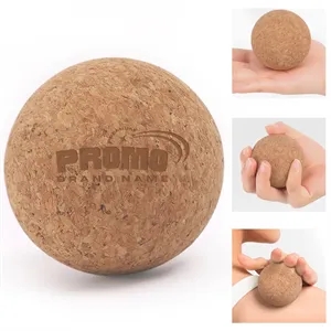 Cork Massage Yoga Ball Therapy for Muscle Pain Relief