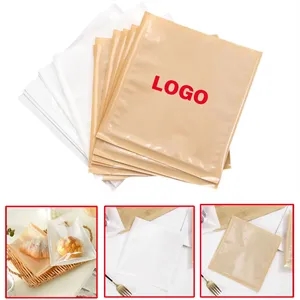 Paper Bread Bag Kraft Food Packaging