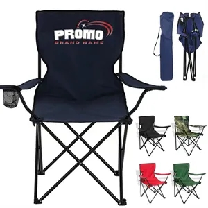 Folding Portable Lightweight Camping Chair with Cup Holder