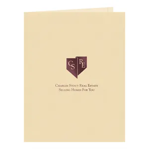 Presentation Folder - 1 Color Foil-Stamp