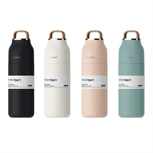 Stainless Steel Water Bottle with Handle