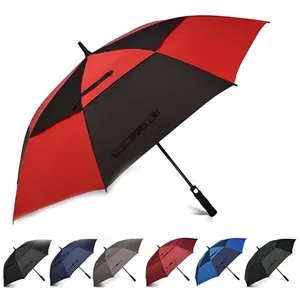Custom Logo 60" Arc Double Layer Golf Umbrella