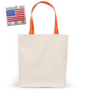The Mini Me Gusset Tote Bag - Natural Canvas