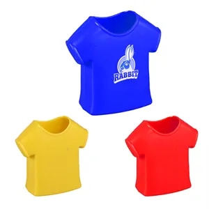 Custom T-Shirt Shape Plastic Pen Holder