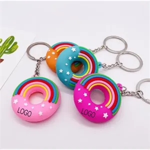 Donut Stress Reliever Keychain Toy