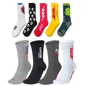 Premium Quality Custom Combed Cotton Athletic Sock - Knit-In