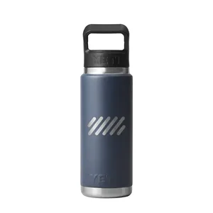 YETI Rambler 26oz Straw Bottle w/ Black Lid