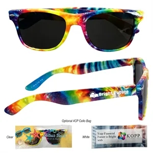 Tie-Dye Malibu Sunglasses