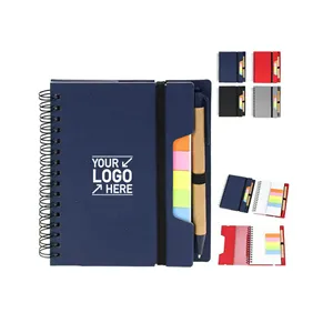 Custom Logo Notepad with Pen & Sticky Notes