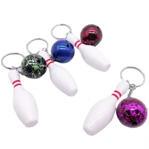 Bowling Pin Keychain