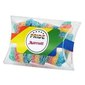 Pride Clear Pillow Case - Rainbow Sour Bites