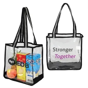 Soft TPU Clear Stadium Tote Bag