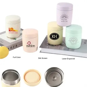9 oz Stainless Steel Vacuum Food Jar Soup Containers