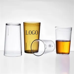 Unbreakable Plastic Juice Cup Drinking Glasses 300ml