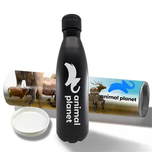 Custom Logo Antimicrobial 17 oz Stainless Steel Cola with Shipping Tube