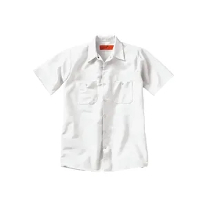 Red Kap Shirts - Men's Short Sleeve Industrial Work Shirt