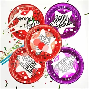 Custom  Disposable Dinnerware Tableware Sets Paper Plates