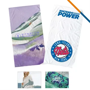 Suiy Sublimated Beach Towel - 60" x 30"