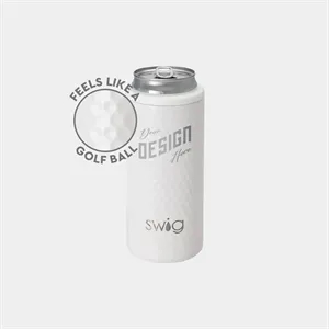 12 oz SWIG® Golf Slim Stainless Steel Insulated Can Cooler