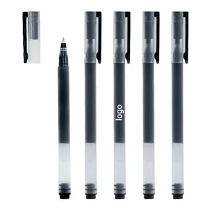 Transparent Ballpoint Gel Pen With Medium Point (0.5mm)