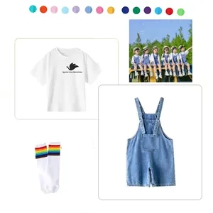 Children's T-shirt With Suspender Pants