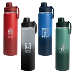 Alaska Ombre - 25 oz. SS Double Wall Water Bottle - Laser