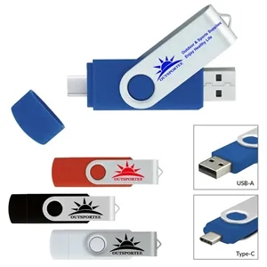 Custom 32 GB On The Go USB 3.0 Flash Drive - Type C