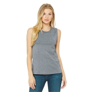 BELLA+CANVAS Women's Jersey Muscle Tank.