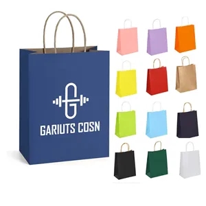 Custom Paper Shopping Bag with Handles