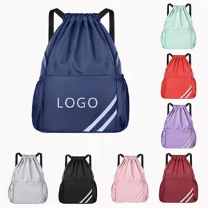 Multifunctional Oxford Cloth Backpack Dym Drawstring Pocket