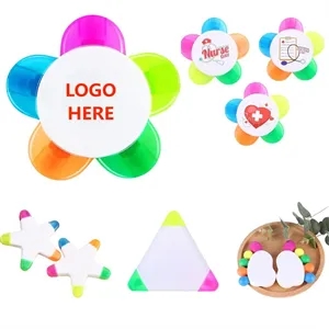 Various Shape Colorful Petal Highlighter