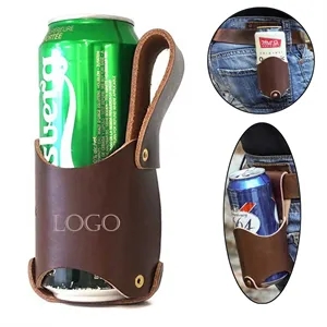 Leather Beer Holster Bottle Holders