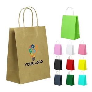 Colorful Paper Shopping Tote Bags