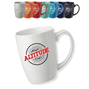 Curved Java Custom Coffee Mugs - 12oz
