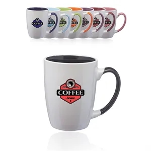 Java Two-Tone Personalized Coffee Mugs- 12oz