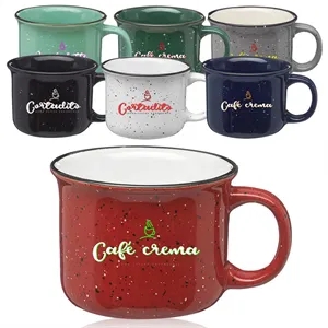 Ceramic Campfire Coffee Mugs - 7.5oz