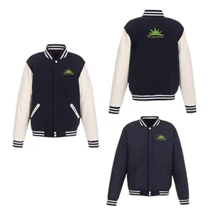 Reversible Baseball Uniforms for men,Bomber jacket