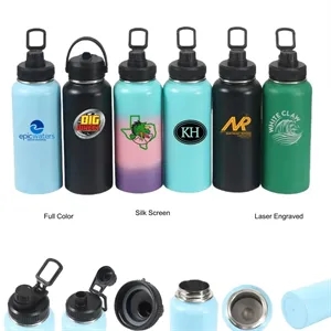 18/25 oz Double Wall Insulated Stainless Steel Sports Bottle