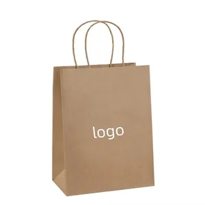 Kraft Paper Brown Shopping Bag
