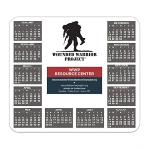 Soft Surface Calendar Mouse Pads