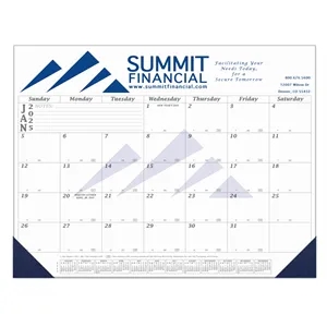 12 Month Value-Line Desk Calendar - 21 3/4" x 16 3/4"
