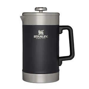 Stanley Drinkware Classic Stay Hot French Press 48 Oz, Black