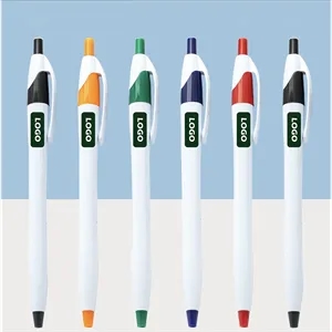 Retractable Plastic Ballpoint Pens